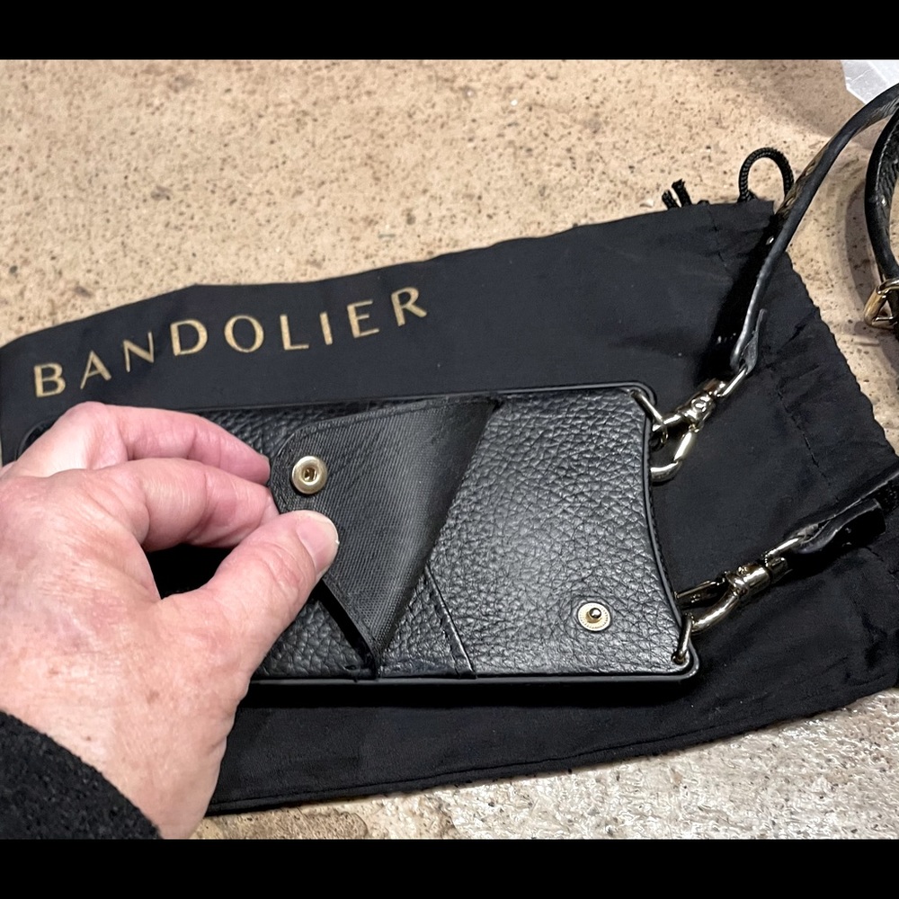 Bandolier Pebbled Crossbody IPhone case